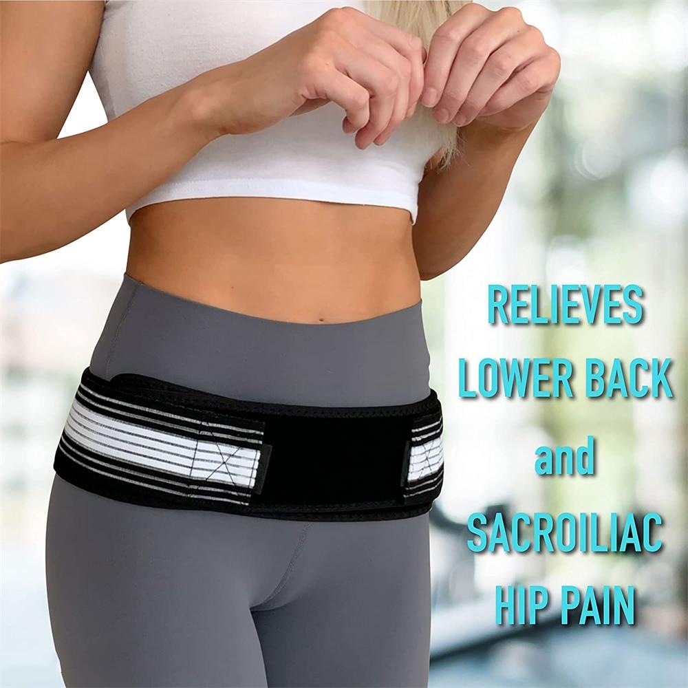 Upgrade Premium Belt Relieve Back Pain & Sciatica Women Men Waist Massage Instrument Support Lumbar Hip Belt Back Massager