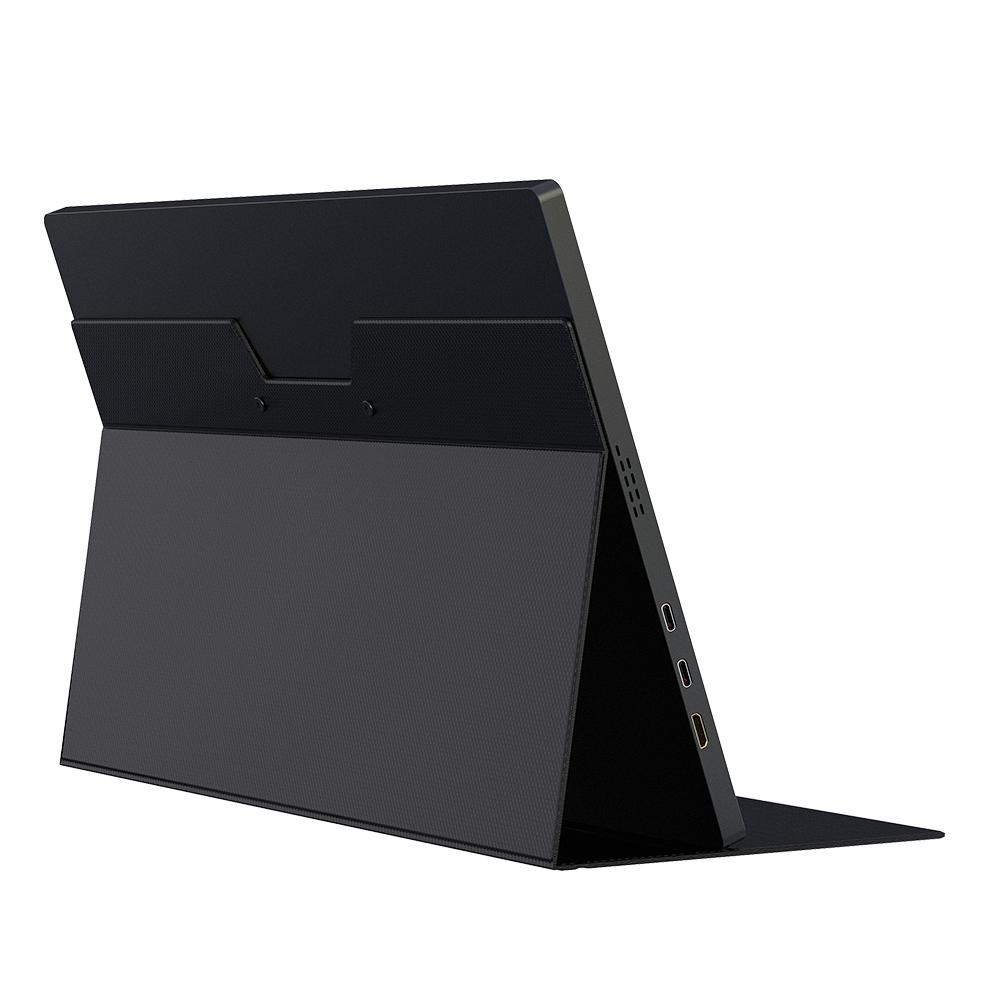 15palcový přenosný monitor FHD1080P IPS herní monitor vestavěné duální reproduktory 170 stupňů široký pozorovací úhel externí