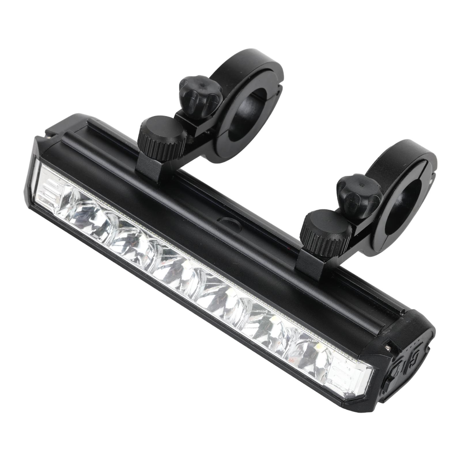 

1 шт. Электрический скейтборд передний светодиодный фонарь 2000 мАч водонепроницаемый фонарик USB перезаряжаемый велосипедный фонарь