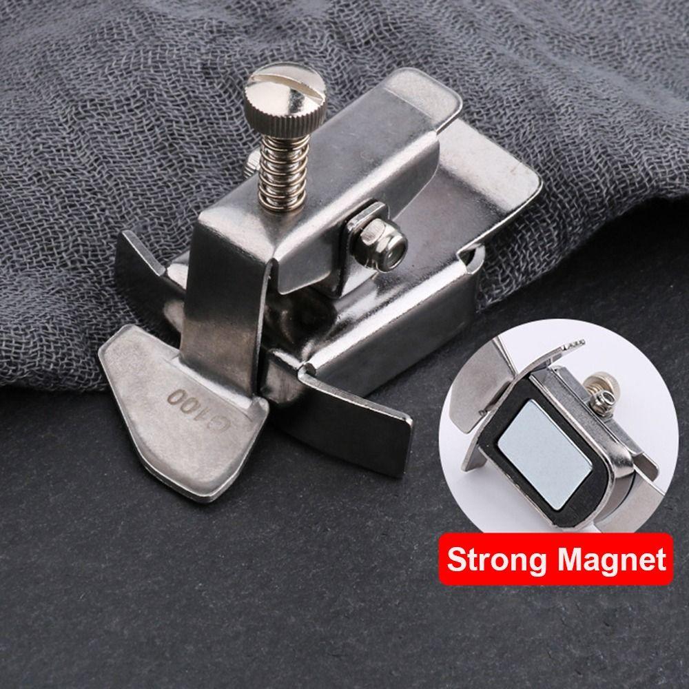 

Universal Magnetic Seam Guide Multi-functional Magnet Gauge Edge Locator Industrial Sewing Machine