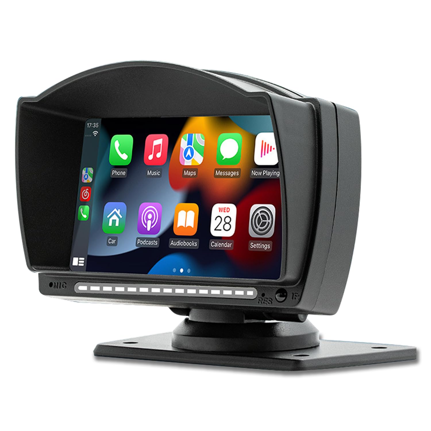 

монитор 5 дюймов автомобильный монитор Carplay монитор mirrorlink carplay android auto динамик 12В 24В на приборную панель SL-TK501