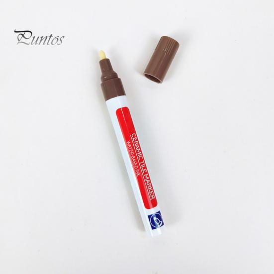 Grout Marker Portable Tile Waterproof Odorless Quick Dry Solid Color Pen Wall Seam Bathroom Supplies Repair