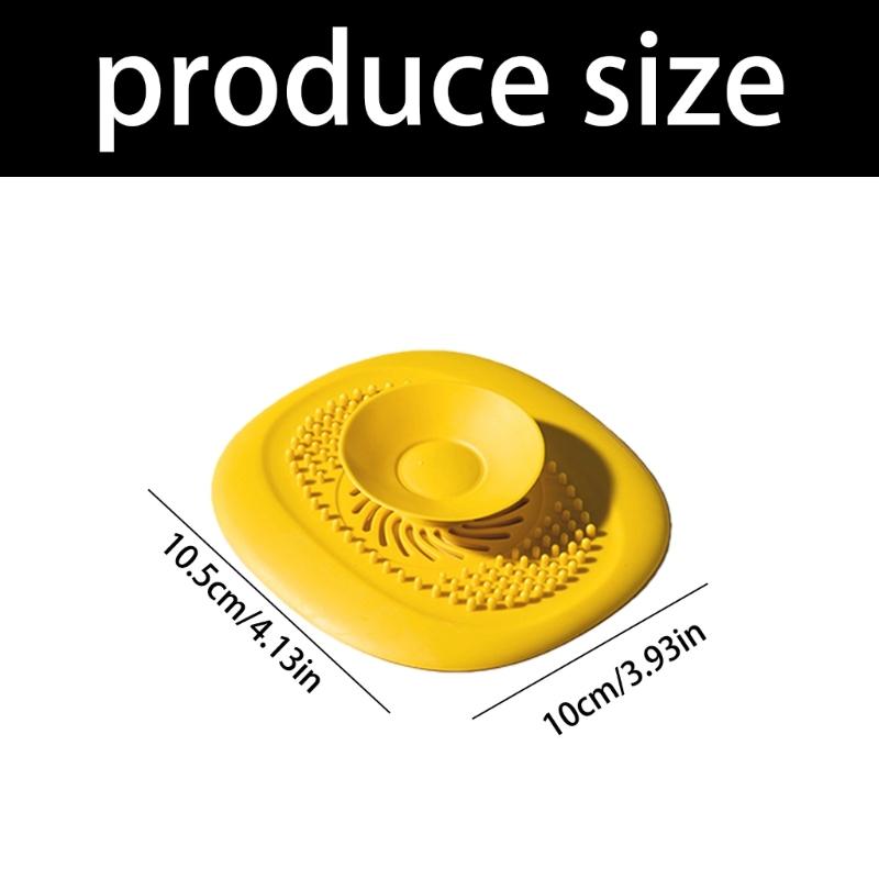 4PCS Kitchen Drain Cover Smell Prevent Sink Strainer for Odor and Insect Control HX6C