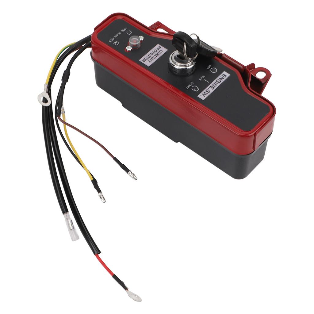 Ignition Key Switch Box Fast Start Sturdy Engine Ignition Switch Control Box with 2 Keys for GX160 5.5HP for GX200