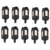10Pcs Fuel Filters Set Chainsaw Accessories Replacement Spare Parts Fit for