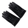 Men Warm Autumn Leather Gloves Motorcycle Windproof Screen Full Finger Gloves Mittens Gloves