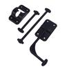 Black RV Entry Door Holder 90 Degree Campervan Door Holder 90 Degree Door Holder  RV Entry