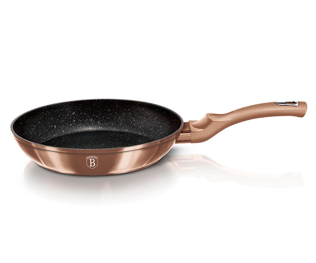 Granite Frying Pan 30cm BERLINGER HAUS ROSE GOLD BH-1511
