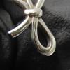 Used TIFFANY&Co. Pierce Ribbon Bow Silver925 1.4g Silver Accessories