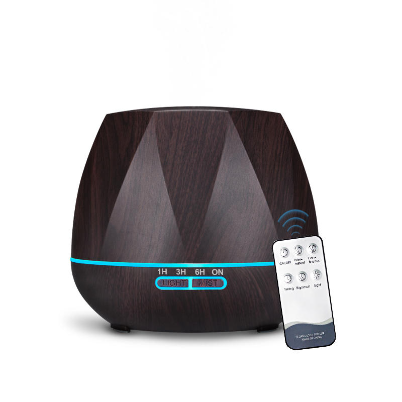 500ml Remote Humidifier Essential Air Humidifier Diffuser Humidifier Mist Maker LED Aroma Diffuser Aromatherapy | Humidifiers