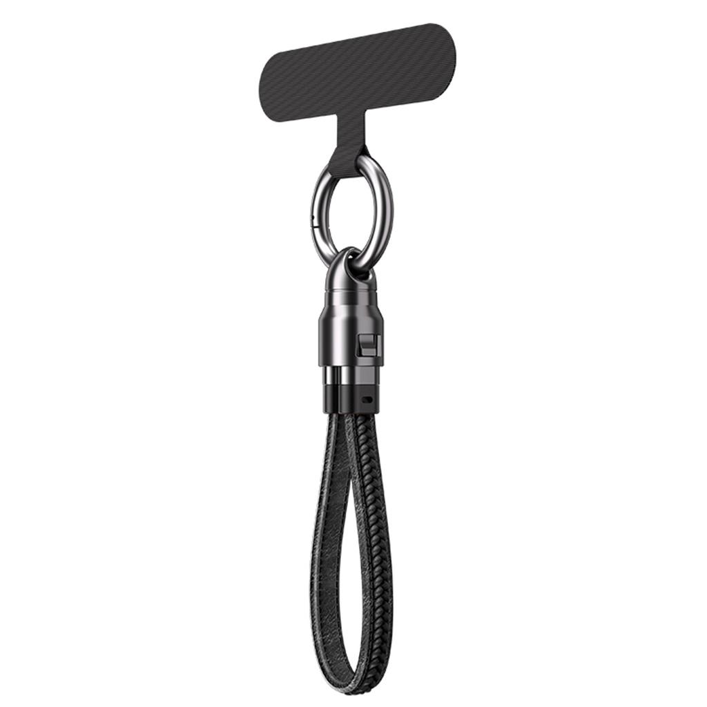 PD240W Keychain Fast Charging Cable 2-in-1, 240W Type-C To Type-C Cable with Smart Chip, Portable Charging Cord for Laptop Tablet Phone, Trave