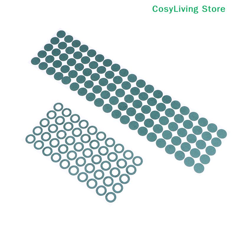 200Pcs Self-Adhesive Electrical Insulation Pad Rings 18650 21700 26650 32650 Battery Insulating Gasket Li-ion Battery Insulation