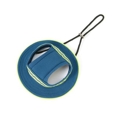 Chapéu para animais de estimação com furos para orelhas, chapéu de proteção solar para cães grandes, médios e pequenos, chapéu de verão para cães, chapéu de proteção solar, suprimentos para animais de estimação ao ar livre
