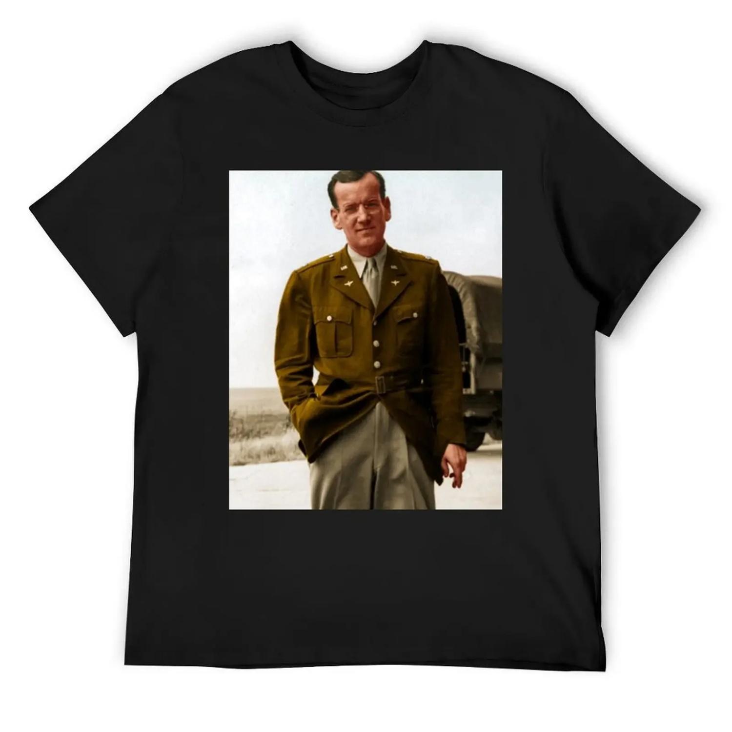 

Glenn Miller color photo 1942 T-Shirt anime figures affliction shirts boys whites essential t shirt oversized t shirt men XXXXXL чорний