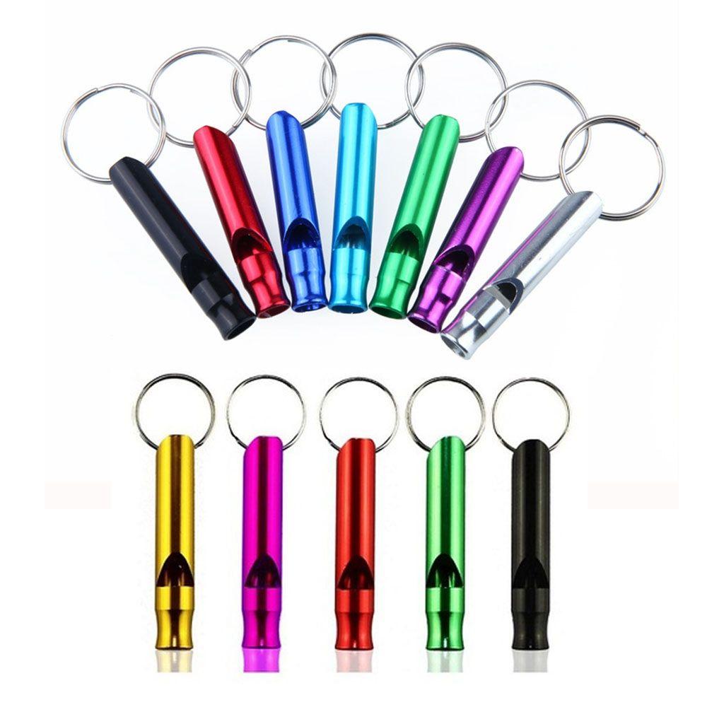 Small Size Outdoor with Keyring Emergency Whistles Training Accessories Survival Whistle EDC Tools