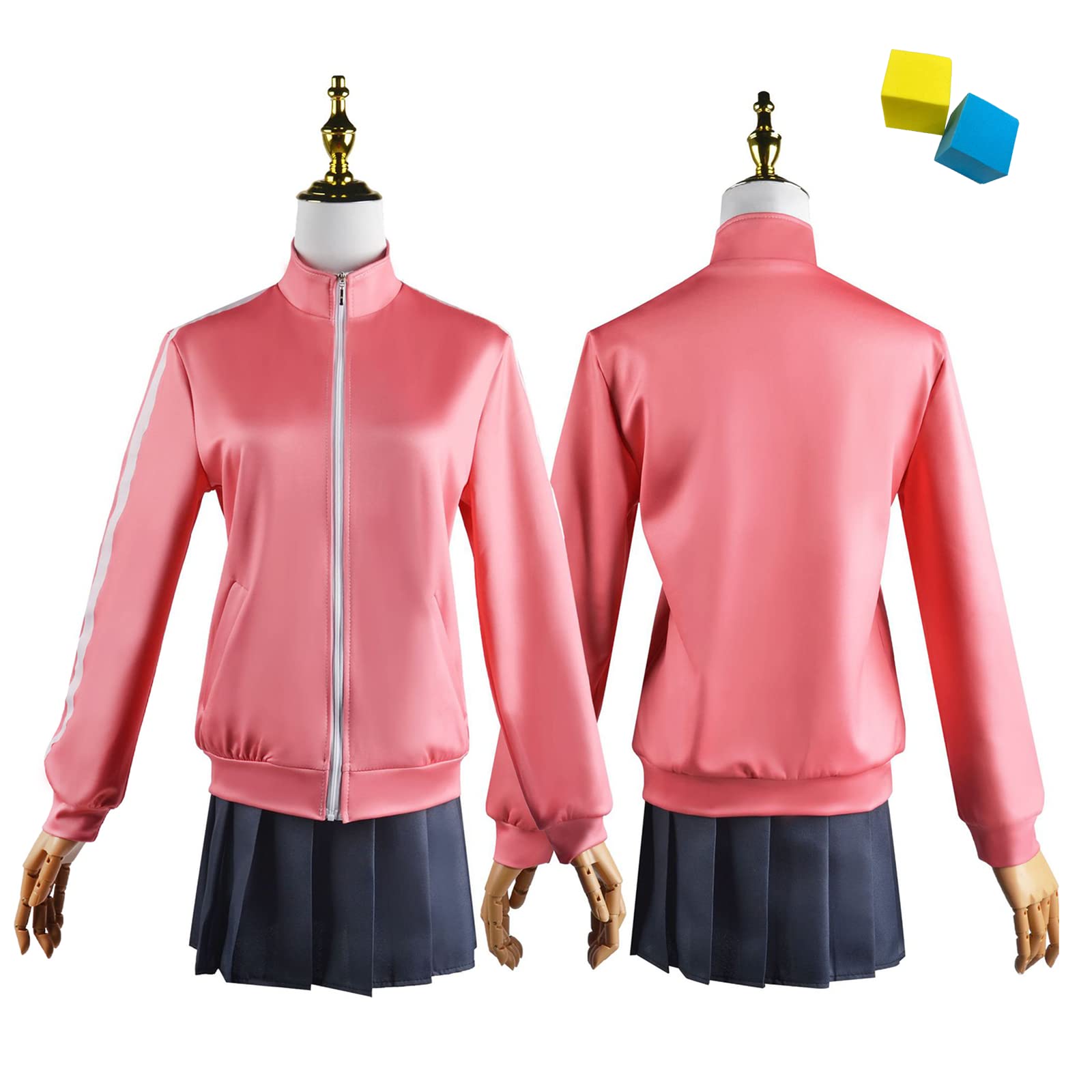 

[Milky Time] Bocchi the Rock Гото Хитори Косплей Аниме Кабельная стяжка Боччи-чан Униформа (M)