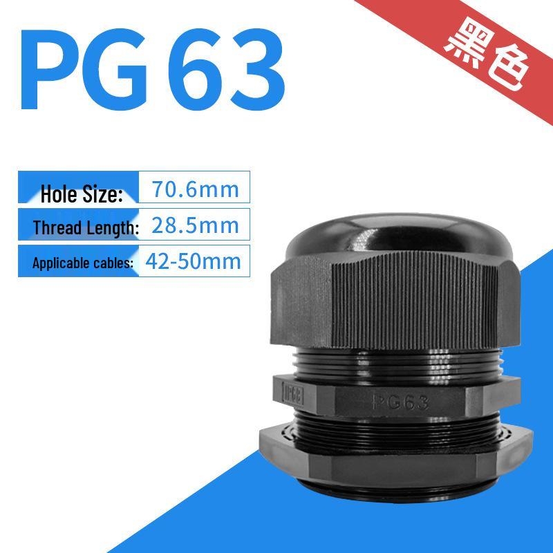 Nylon Waterproof Cable Connector - PG7/9/11/M12/M16 Sealing Gland