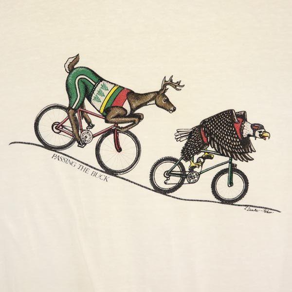 Hanes 80s Vintage Made in USA Print Short sleeve T-shirt L White system Men's Used