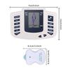 Digital 8 Modi EMS Elektrischer Muskelstimulator Ganzkörper TENS Physiotherapie Schlankheitsmassagegerät Puls Meridiantherapie Instrument
