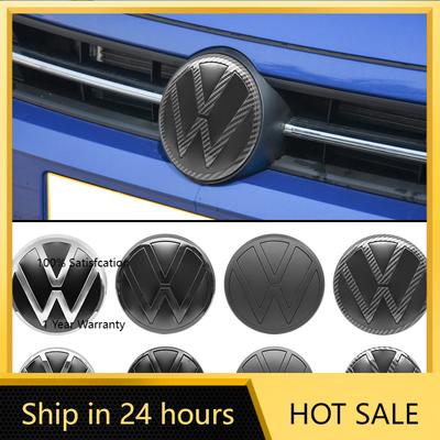 Pre VW VOLKSWAGEN Nové 2ks Náhradné Kryty Prednej Mriežky/Zadného Znakového Veka na Auto Logo Znak Príslušenstvo Pre VW Volkswagen POLO 2019