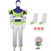 Toy Story Buzz Lightyear Cosplay Costume, Cartoon Doll Stage Performance Halloween Full Set
