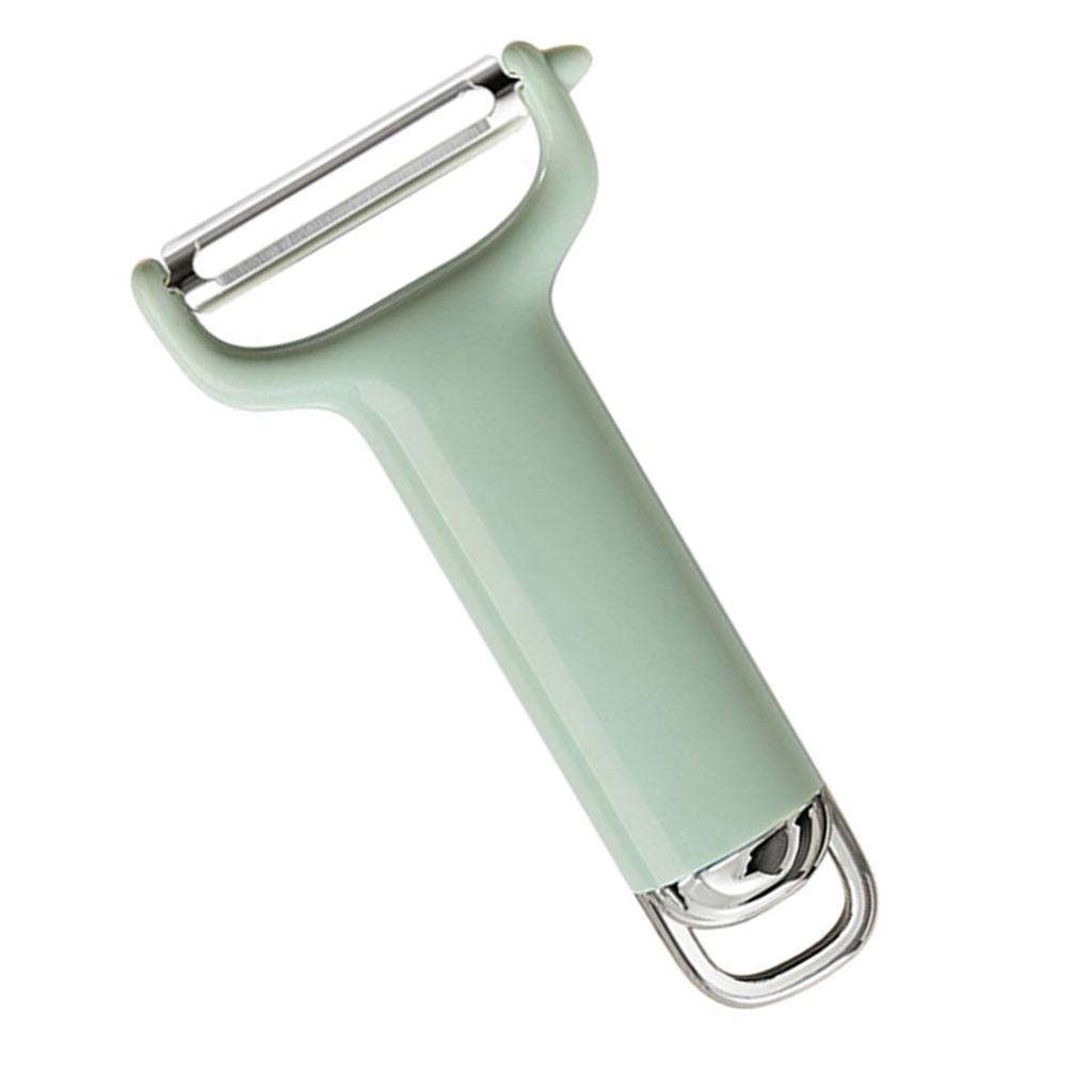Kitchen Peeler Multifunctional Efficient Practical Rust Proof Vegetable Fruit Peeler for Home Green