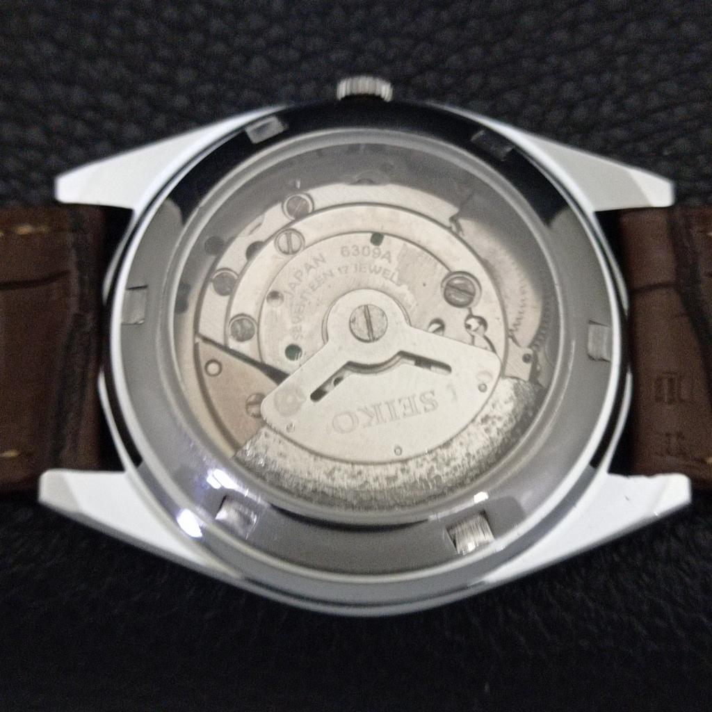 REFURBISHED SEIKO 5 AUTOMATIC 6309A JAPAN MENS VINTAGE GOLDEN WATCH A701706-5 R206c-a701706