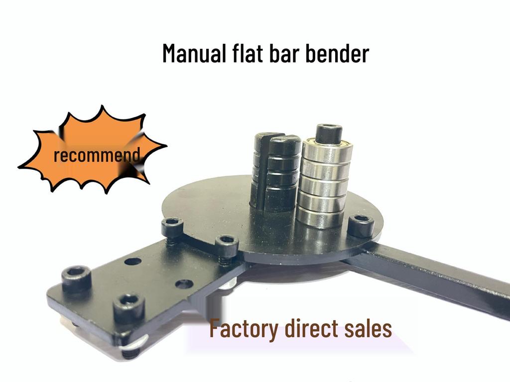 90° Manual Bending Machine for Copper Busbars, Steel Plates & Iron Wires