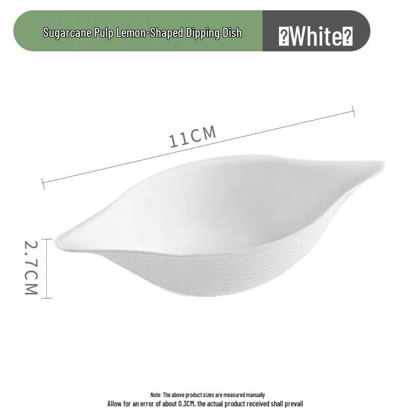

MOLUONA Biodegradable Sugarcane Dipping Dishes