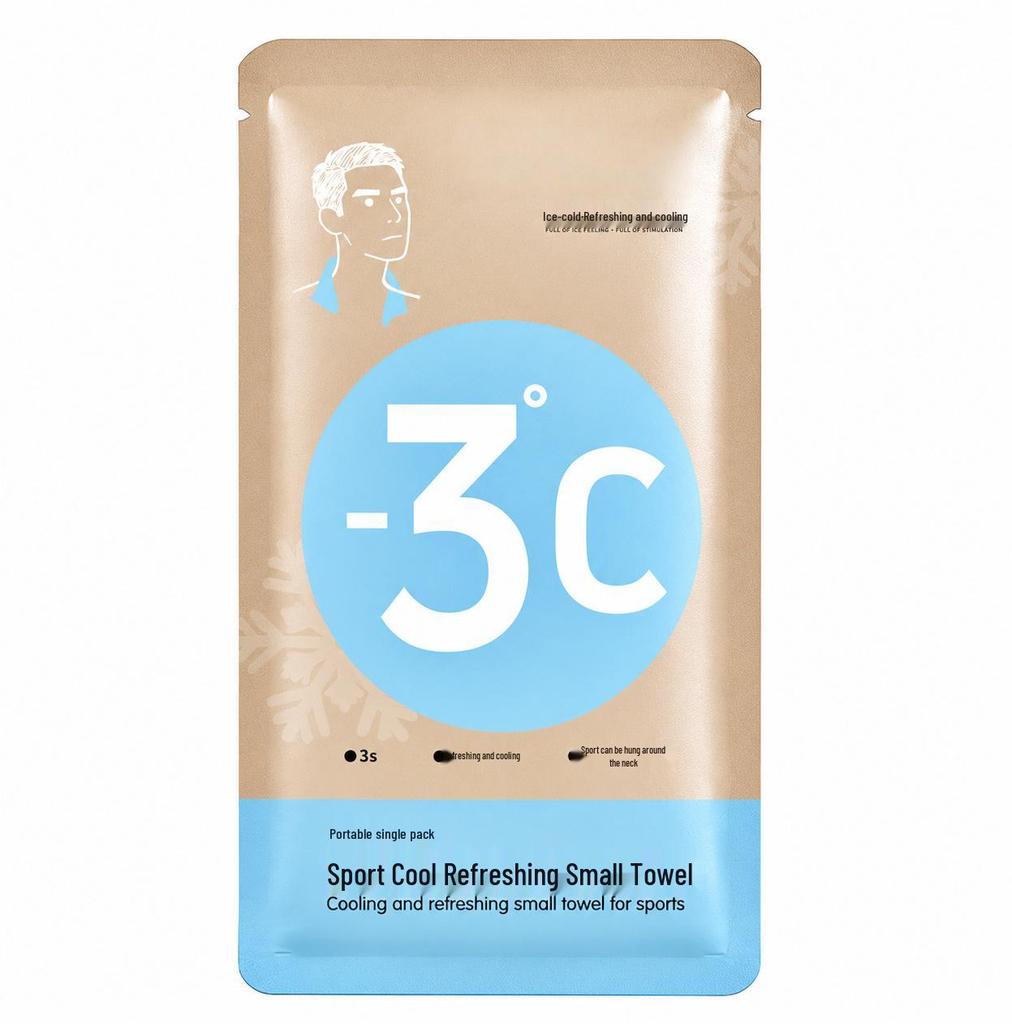 Refreshing Ice Cool Towel: Sweat-Stopping, Cold-Feeling Towel for Military Training & Summer