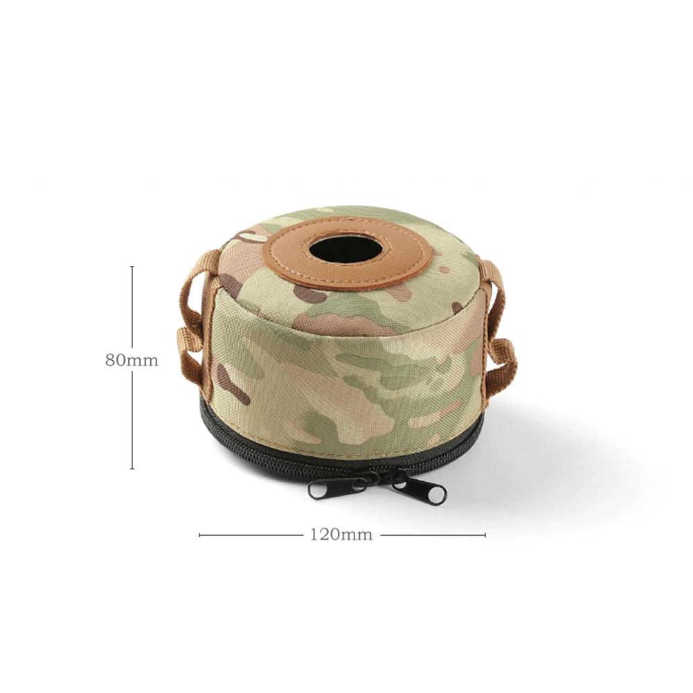 Camping Gas Can Portable Ventilated Propane & Butane Protector Outdoor Gas Case Fuel Cylinder Storage Bag Air Bottle Wrap Sleeve