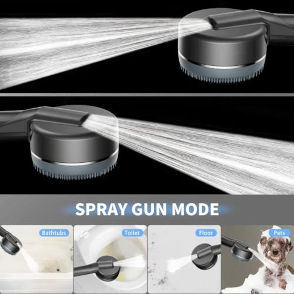 One-Key Stop Water Shower Head with Filter Massage Shower Head New Rainfall  Bathroom Accessories