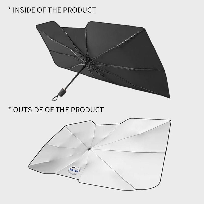 AABBG1 Car Windshield Sun Shade Cover Visor For Volvo T6 S40 S60 S90 XC40 XC60 XC90 V40 V50 V60 V90 T6 AWD C30 C70 S80 V70 XC70 Auto