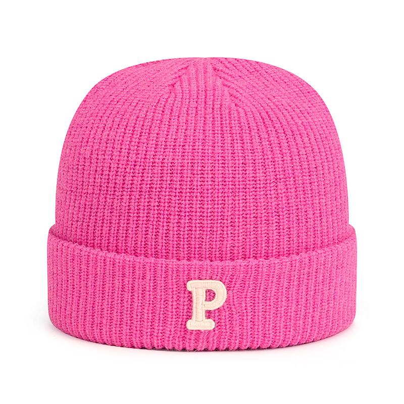 ZHENYUEQI P-Letter Cashmere-Blend Knit Beanie