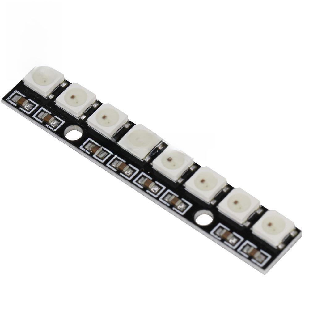 8-bit WS2812 5050 RGB LED Full-Color Driver Development Board Blackboard