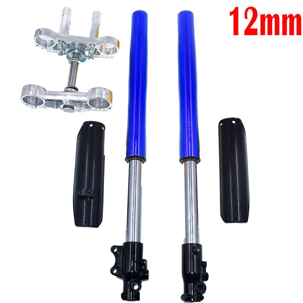 710MM Front Inverted Fork Shock Absorption 45MM/48MM with Device Upper and Lower Plate for Chinese Dirt Pit Bike CRF KLX