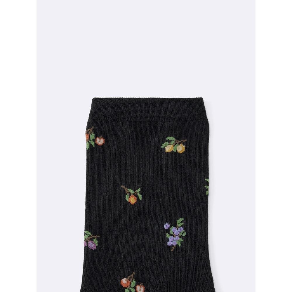 Gu By Uniqlo Crew Socks  Fruits 