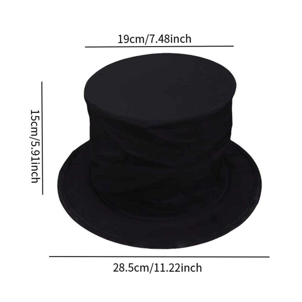 Alles erscheint Hut Zaubertricks Zusammenklappbarer Zaubererhut Requisiten Faltbarer Zauberhut Für Anfänger