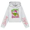 Kids' Casual Fashion Christmas Printed Long Sleeve Hooded Sweatshirt (No Drawstring)