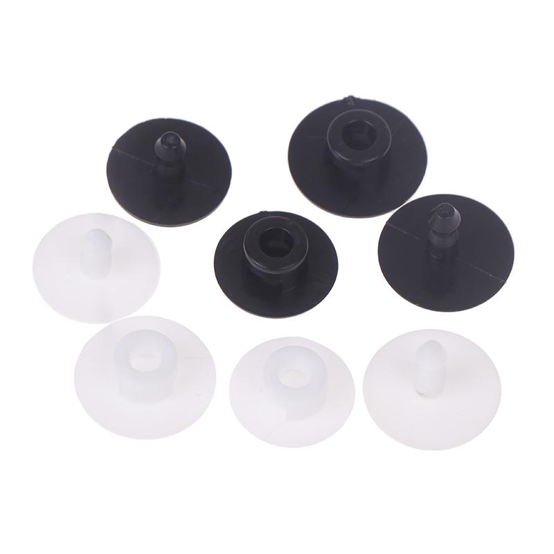 100Pcs/Set Round Buckle Plastic Button Set Garden Shoe Back Buckle Plastic Universal Beach Repair For Boys And Girls