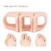 1Pair Silicone Gel Thumb Corrector Bunion Foot Toe Hallux Valgus Protector Separator Finger Straightener Adjuster Foot Care Tool