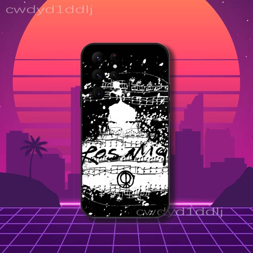 R-ROSALIA LUX Singer Phone Case For Samsung S10,S21,FE,S21 ,S26,S25,S24,S23,Ultra,S9,S22,Plus Black Shockproof TPU