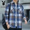 Men's Plaid Long Sleeve Shirt