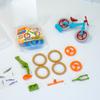 Plastics Assembled Balance Car Ornaments Radish Bike Balance Car Radish Mini Bike Assembled Professional
