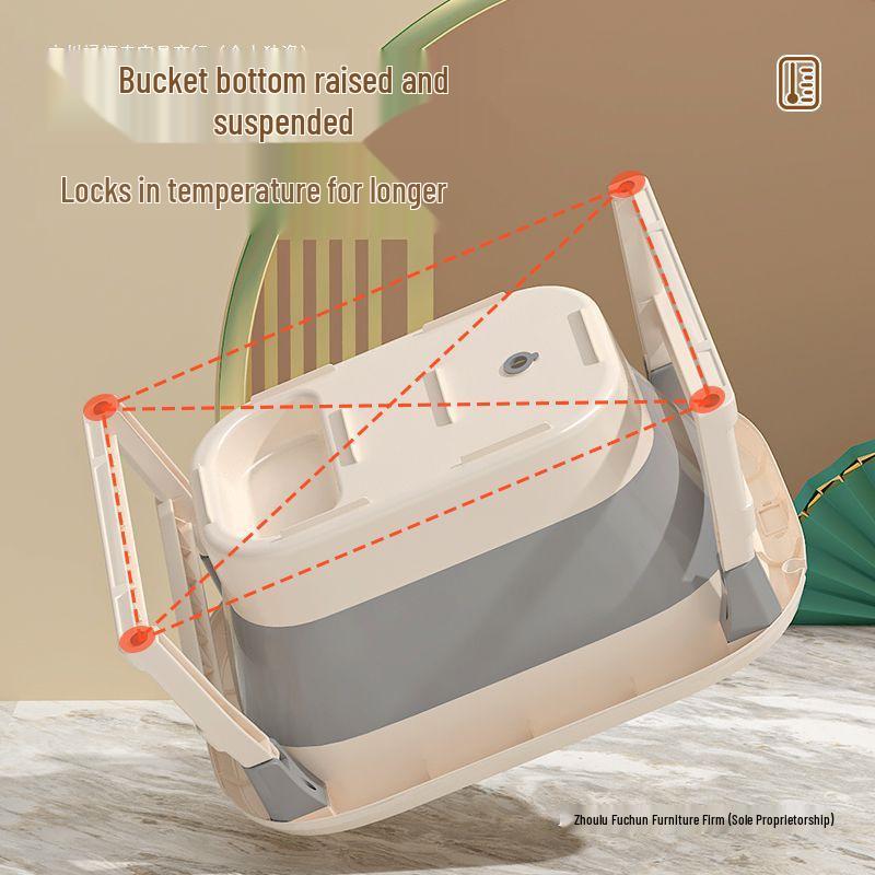 Baby Bathtub Foldable Soaking Tub for Kids