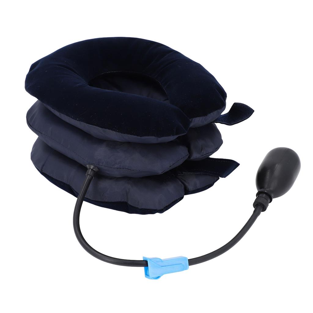 Neck Support Brace Stretcher Neck Decompression Inflatable Adjustable Cervical Traction Cushion