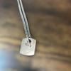 Used A Necklace Dog Tag