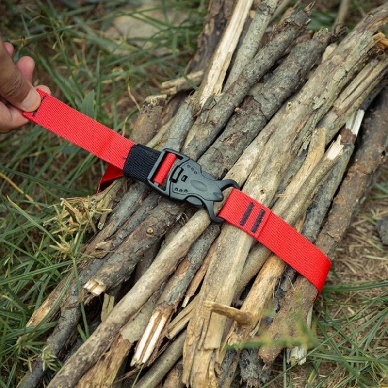 Cargo Bundling, Luggage Straps Camping Nylon, Convenient and Practical Multifunctional Outdoor Equipment Accessories for Travel