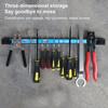 8/12/18 Zoll Magnetischer Werkzeughalter Hochleistungs-Magnet Werkzeugleiste Streifenregal Platzsparendes Metall-Organizer Aufbewahrungsregal Für Messer Schraubenschlüssel