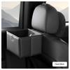 Car Seat Back Organizer Foldable Multifunctional Storage Box Auto Hanging Bag For Door And Seat Back Storage PU Leather Car Inte
